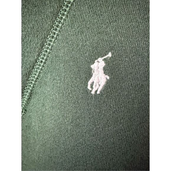 Polo Ralph Lauren Estate Shawl-Collar Sweater In Green Size XL(18-20) - Picture 6 of 11